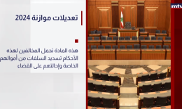 لجنة المال والموازنة.