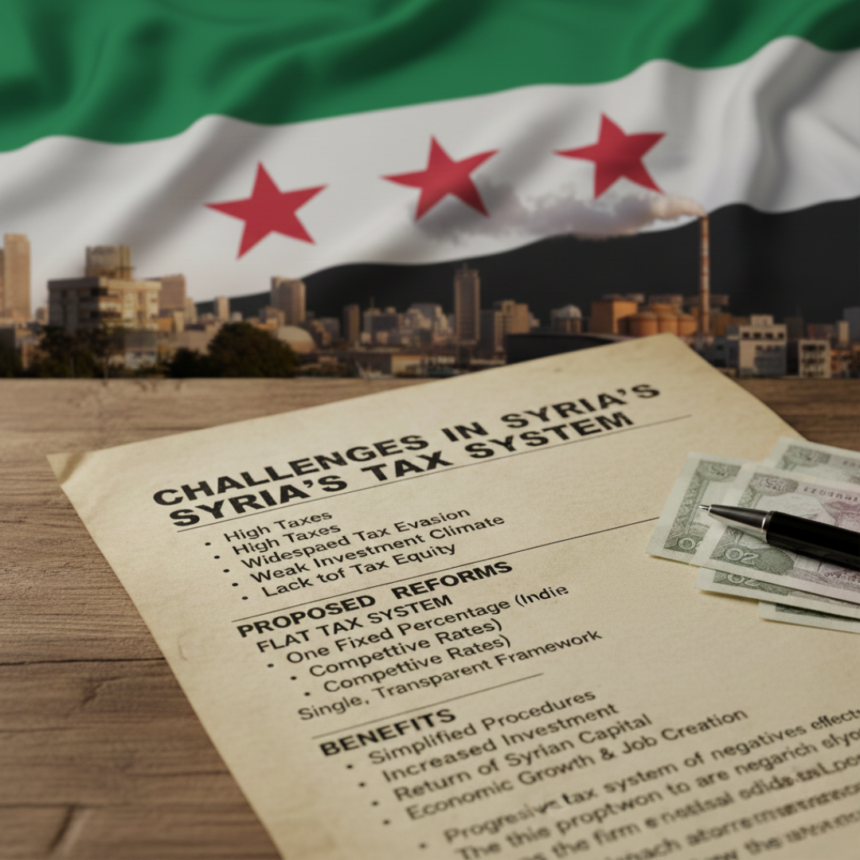 تطوير سياسة مالية تنافسية تتماشى مع اقتصاد السوق الحر