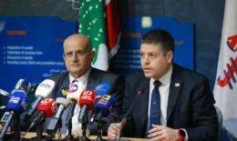 مؤتمر صحافي في مرفأ بيروت مرفأ بيروت