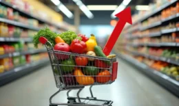 grocery-cart-full-fresh-vegetables-fruits-inflation-arrow-store-rising-prices-cost-living-food-increase-concept-385033032 أسعار