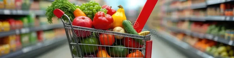 grocery-cart-full-fresh-vegetables-fruits-inflation-arrow-store-rising-prices-cost-living-food-increase-concept-385033032 أسعار