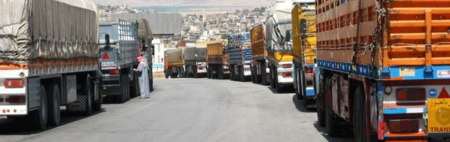 trucks العلاقات اللبنانية- السورية