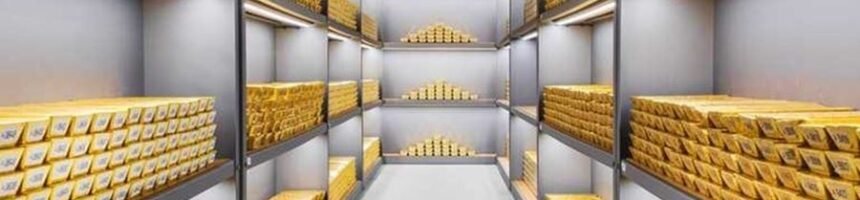الذهب في مصرف لبنان ذهب