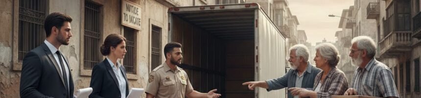 النزاع بين المالكين والمستأجرين المستأجرين