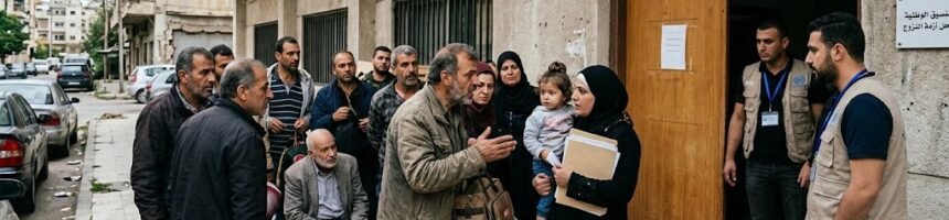 أزمة النزوح الإيجارات