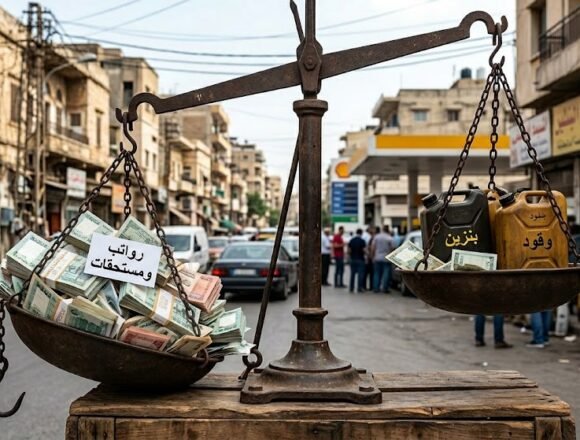 البنزين لا يكفي للرواتب الرواتب