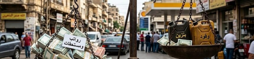 البنزين لا يكفي للرواتب الرواتب