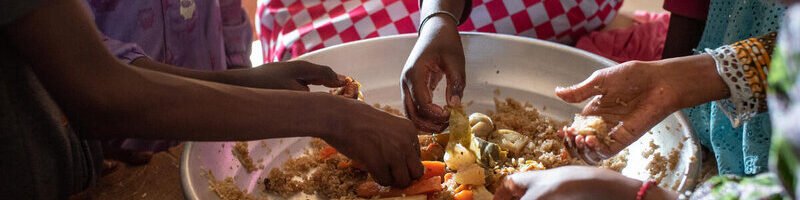 Senegal. Food safety training at Ogo 2 primary school near Matam أزمة