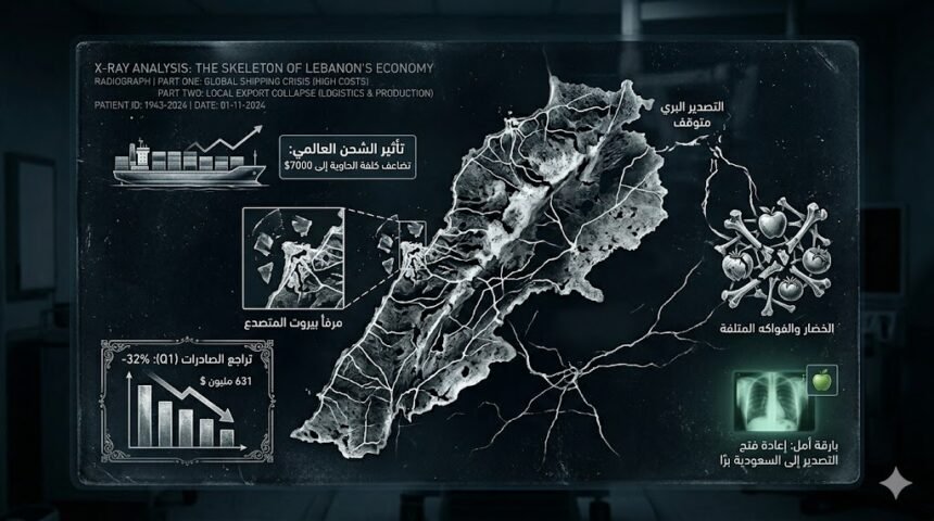 التصدير لبنان 1 الصادرات