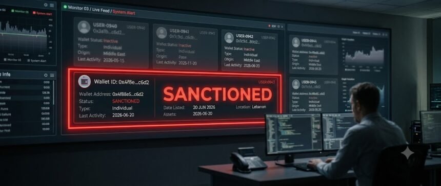 العقوبات على المحافظ الرقمية العملات المشفرة