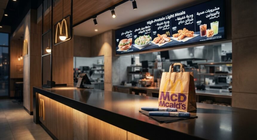 mcdozempic.jpeg كيف تعيد أدوية التنحيف رسم خريطة سوق الوجبات السريعة؟